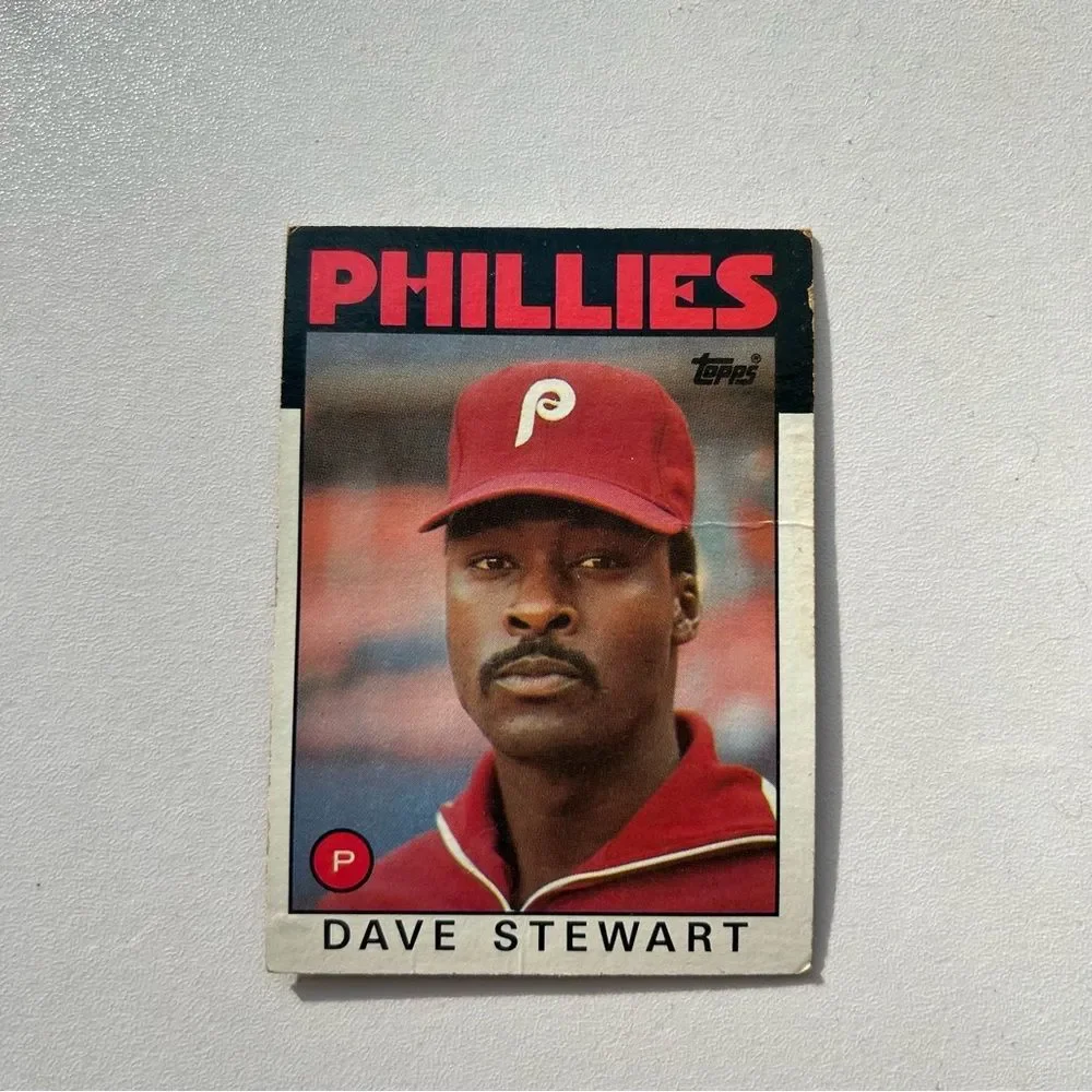 Phillies Dave Stewart Card